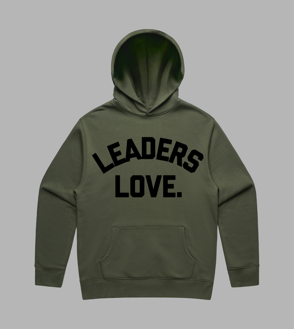 Army Edition Leaders Love Hooded Sweatshirt