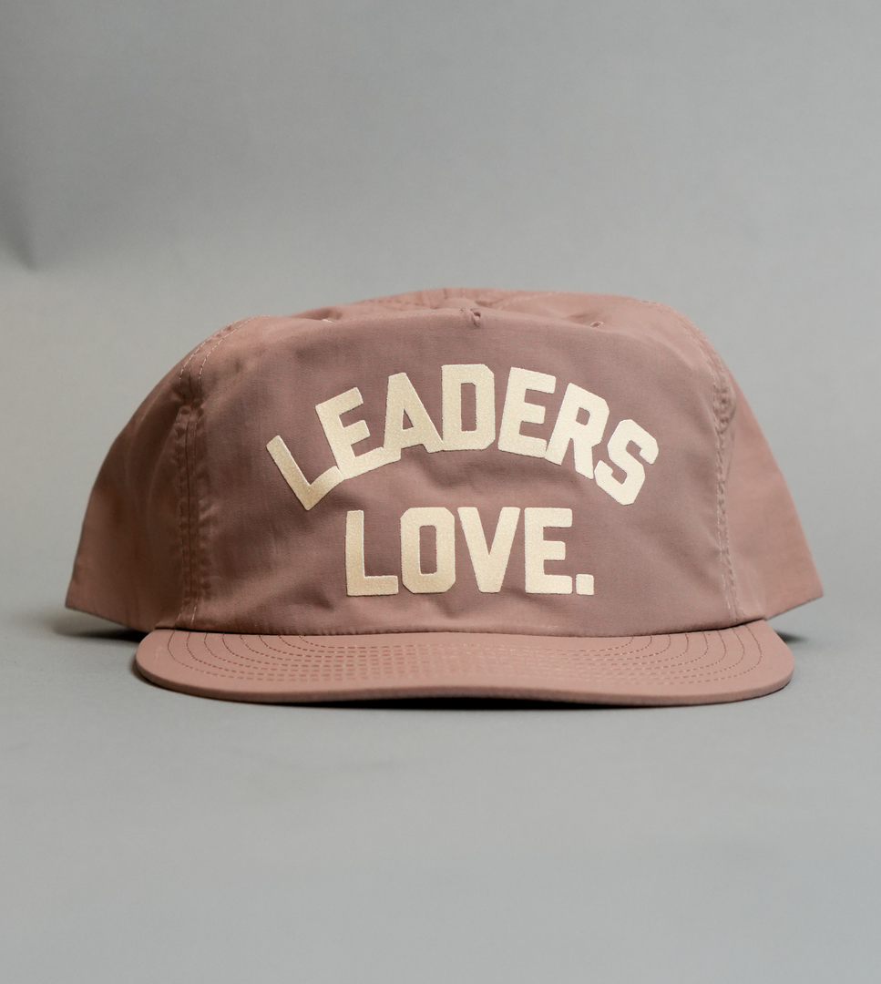 Rose Pink Leaders Love Nylon Hat