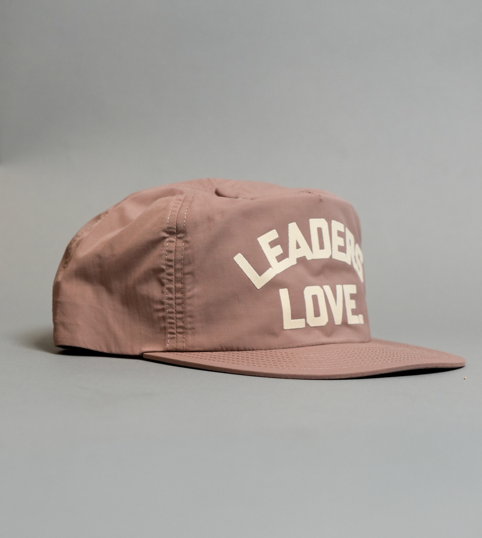 Rose Pink Leaders Love Nylon Hat